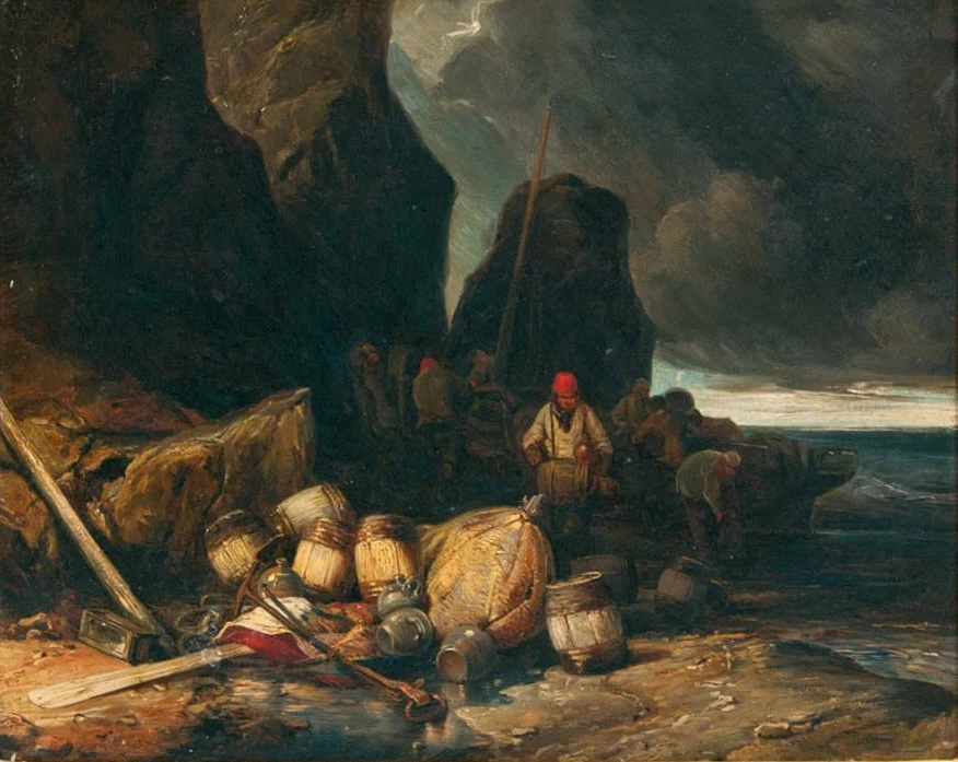 Contrabbandieri sulla spiaggia